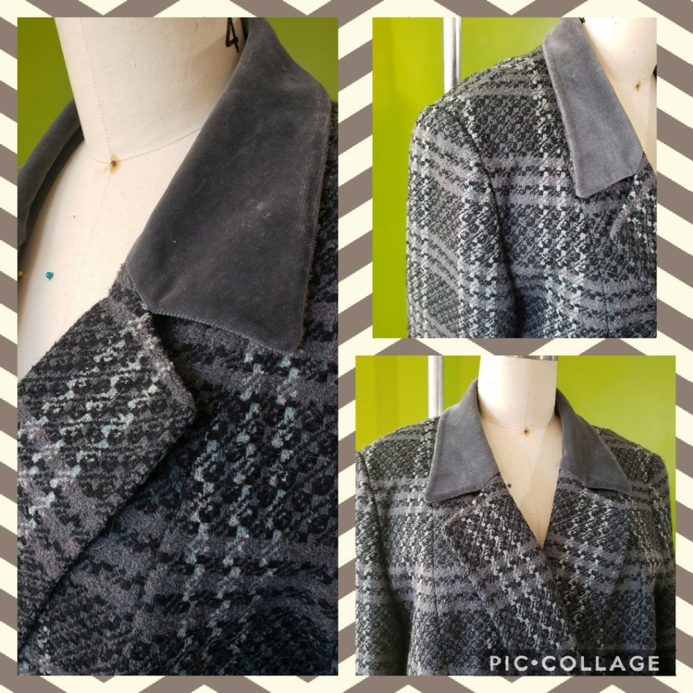 Vintage German-made Wool Double Breasted Blazer - Picture 5 of 6